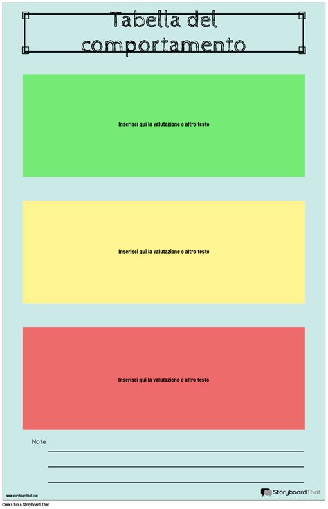 Grafico Del Comportamento Storyboard Per It Examples