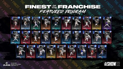 MLB The Show 22 Best Finest Of The Franchise Cards GameSpot