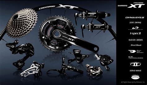 Die komplette shimano deore xt Gruppe 2015 – flow zone