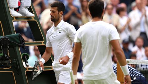 Novak Djokovic Hefty Fine After Bad Gesture At Wimbledon Sportaleu