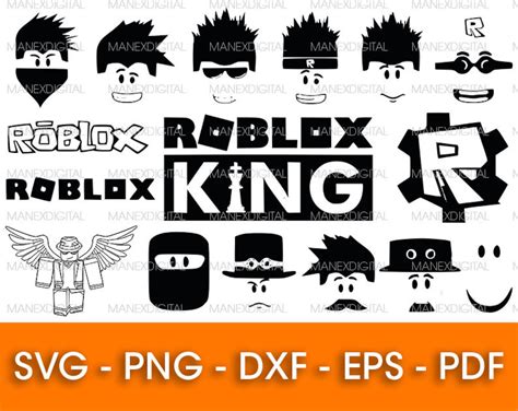 Roblox Svg Bundle Roblox Svg Cut File Roblox Face Svg Images Images