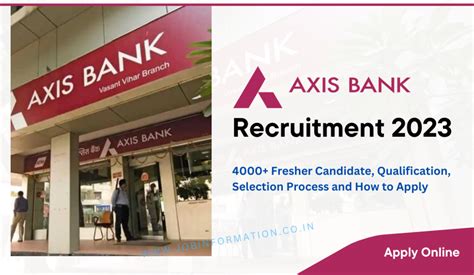 Axis Bank Recruitment Online Apply For Fresher Candidate