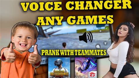 How To Change Voice In Pubg Mobile Free Fire Pubg Voice Changer