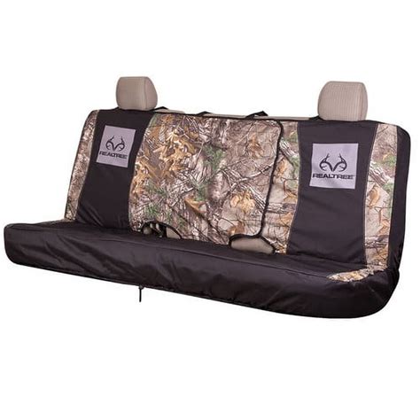 Realtree Camo Universal Waterproof Full Size Bench Seat Cover For Trucks Suvs And Cars