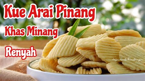 Resep Ladu Arai Pinang Pariaman Renyah YouTube