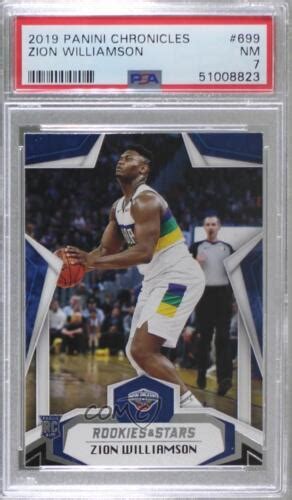 Panini Chronicles Rookies And Stars Zion Williamson Psa