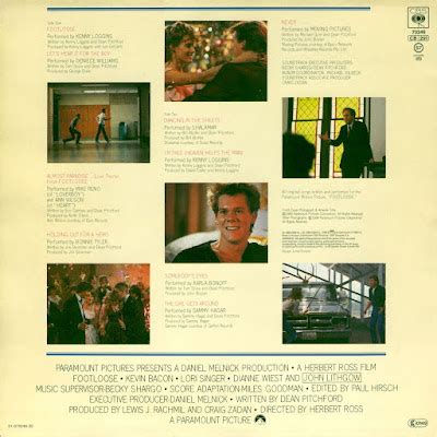 1984 Footloose. Soundtrack - Varios Artistas - Rockronología