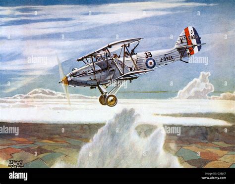 The Hawker 'Hart', a light bomber. Date: 1929 Stock Photo - Alamy