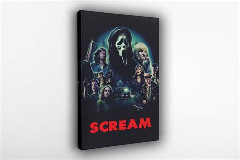 Scream Poster, Scream, Scream Movie Poster, 24x36 Poster, Room Decor ...