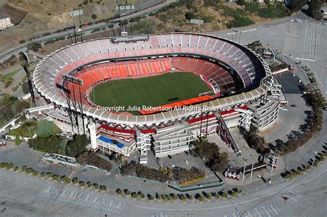 Aerial View Of Candlestick Park Home Of The San Francisco 49ers