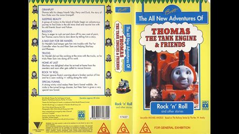 Opening To Thomas The Tank Engine Friends Rock N Roll Au Vhs