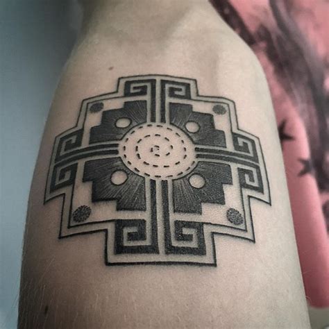 Cruz Andina Tatuaje Incas Tattoo Tatuajes Indigenas Tatuaje Inca