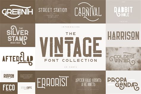 Vintage Fonts – Telegraph