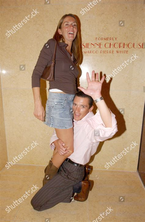 Frankie Dettori Wife Catherine Editorial Stock Photo Stock Image