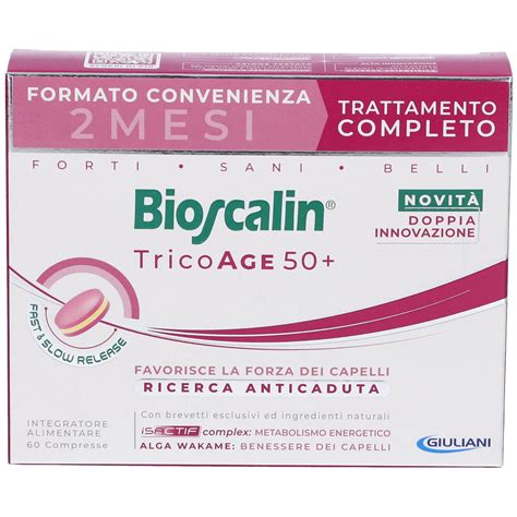 Bioscalin TricoAge 50 Formato 2 Mesi 60 Compresse 51 G Redcare