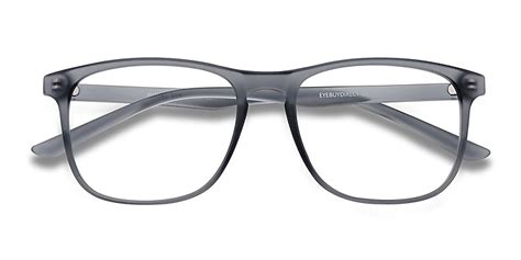 Ghent Square Matte Gray Full Rim Eyeglasses Eyebuydirect Canada