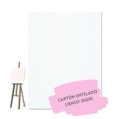 Cartón Entelado Tipo Lienzo Celebraideas