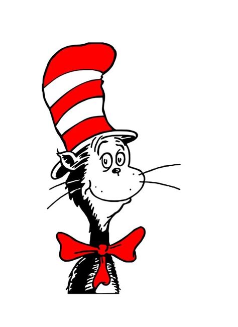 The Cat In The Hat Svg Instant Download By Sweetraegans On Etsy