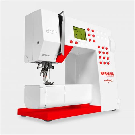 Bernina B215 Simply Red Sewing Machine