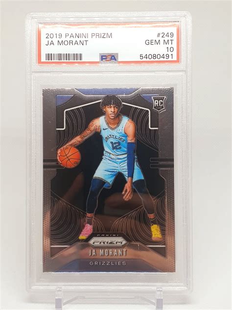 Ja Morant Prizm Rookie Card PSA 10 Hobbies Toys Memorabilia