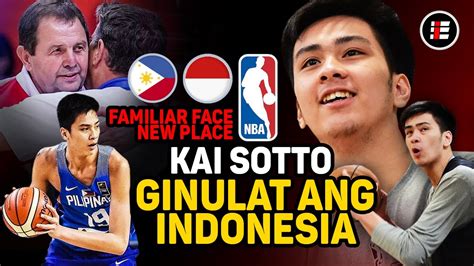 Kai Sotto Ginulat Si Coach Rajko Toroman St Game Vs Indonesia First