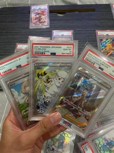 Pokemon Psa 10 Japanese Mystery Slabs Waifu Pikachu Cynthia Caitlyn