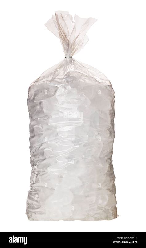 plastic bag  ice stock photo alamy