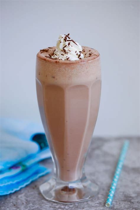 Frozen Hot Chocolate Milkshake Gemmas Bigger Bolder Baking