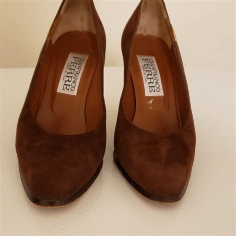 Gianfranco Ferre Shoes Vintage Gianfranco Ferre Suede Shoes Poshmark