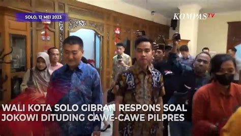 Tanggapan Gibran Soal Jokowi Dituding Cawe Cawe Pilpres Biar Warga