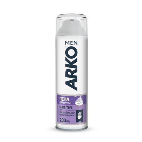 Пена для бритья Arko men Sensitive, 200мл - купить в интернет-магазине ...