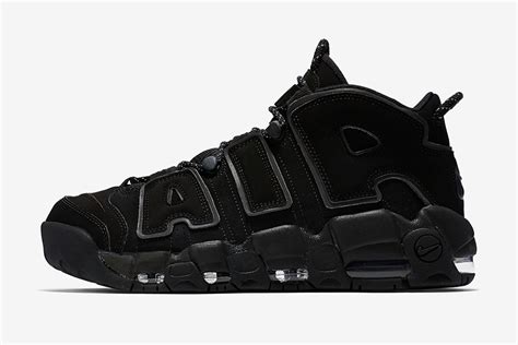 Nike Air More Uptempo Triple Black Le Site De La Sneaker