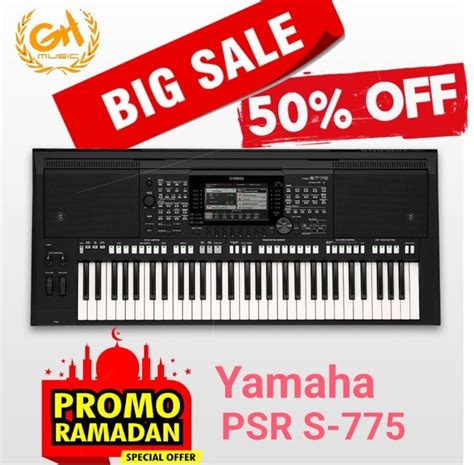 New Keyboard Yamaha PSR S 775 Promo Ramadhan Lazada Indonesia