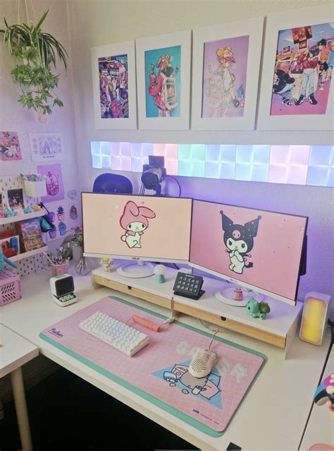 Nia 👾 On Twitter Gamer Magical Girl Setup 🩷🤍