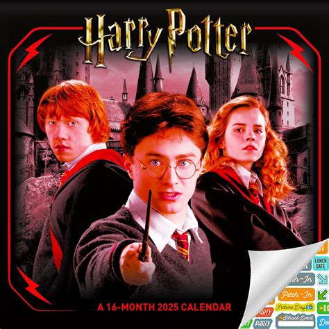 Harry Potter Calendar 2024 Deluxe 2024 Harry Potter Wall Calendar