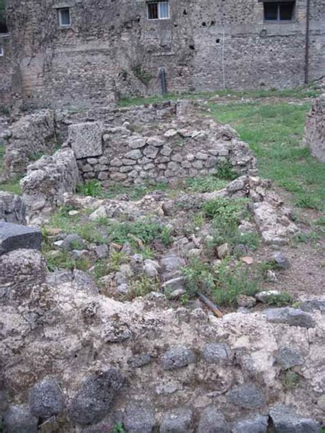 Viii Pompeii September Looking West To Rear Across Rear