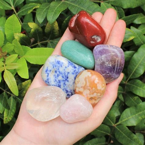 Tumbled Stones Mix Agates Assorted Lot Bulk Polished Etsy