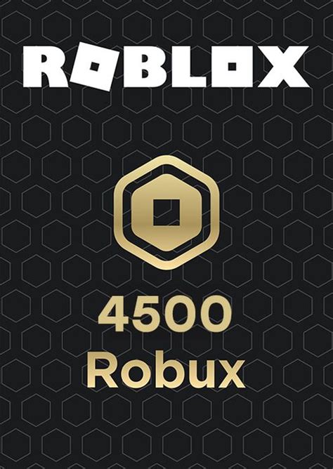 Roblox Gift Card - 4500 Robux | Gift Card | CDKeys