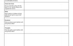 DBT Cope Ahead Worksheet PDF TherapyByPro DBT Worksheets