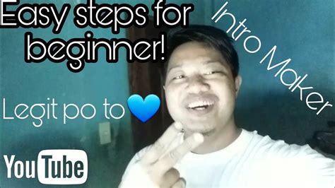 Paano Gumawa Ng Sarili Mong Intro For Vlogs Raven S Vlog Easy Steps