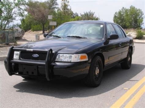 Sell Used Ford Crown Victoria Police Interceptor Black P Push