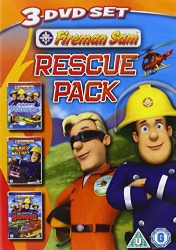 Fireman Sam Rescue Pack Dvd Free Shipping Picclick Uk