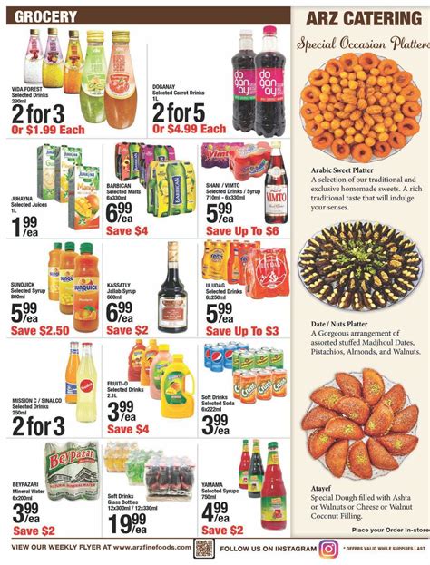 Arz Fine Foods Flyer March 22 To 27