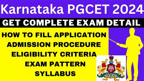 Karnataka Pgcet Notification Out Application Dates