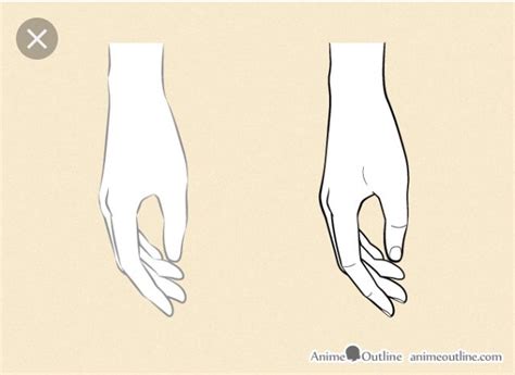 How To Draw Anime Hands Side View - animeoppaid