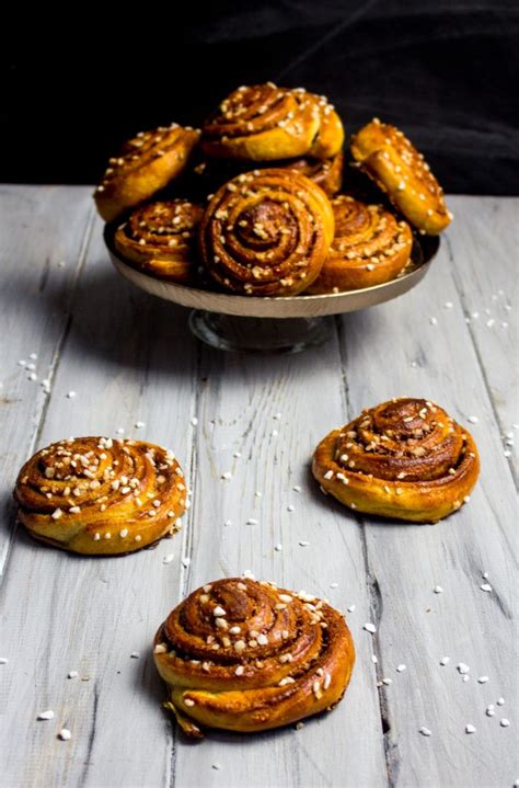 Kanelbullar Schwedische Zimtschnecken Fabian S Food Factory