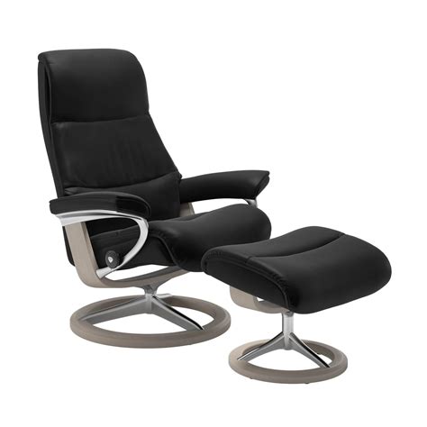 Stressless Sessel VIEW Signature Mit Hocker Leder Batick Stressless