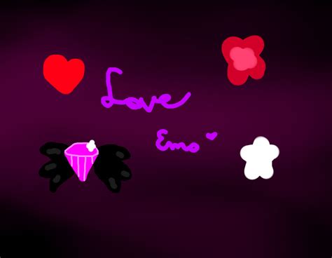 Love Emo Desktop Wallpaper by DaisyChan2010 on DeviantArt