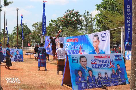 Sambut Hut Ke Partai Demokrat Dpc Pd Pati Gelar Aneka Lomba Seru