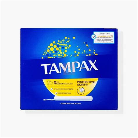 Tampax Regular Applicator Tampons 20